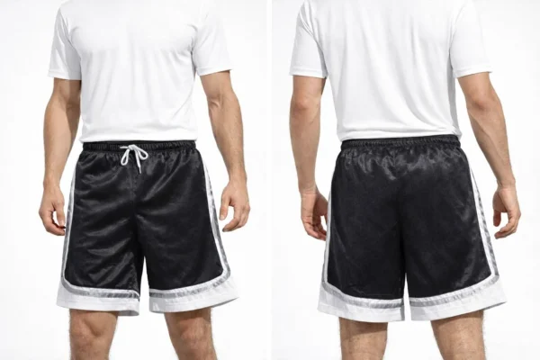 Medium Black Men Shorts