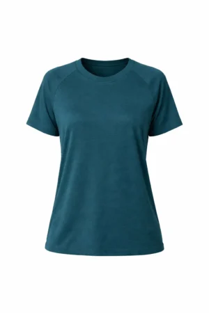 66 Blue-Green women shirt Size Large