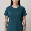 Blue-Green women shirt Size Large