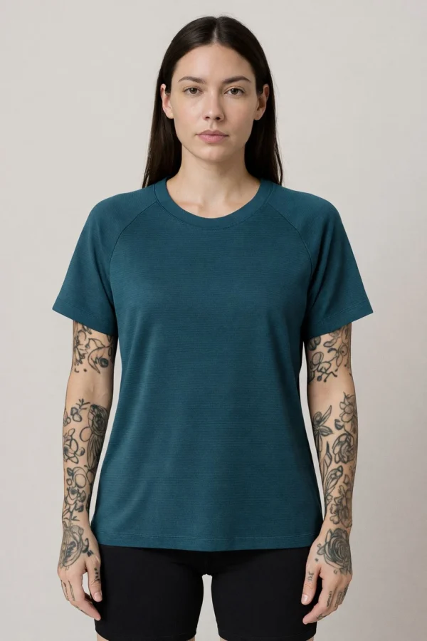 Blue-Green women shirt Size Large