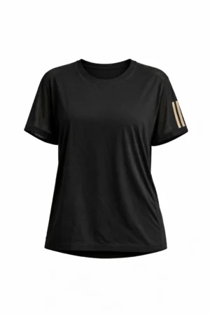 Black Performance Large Size T-Shirt