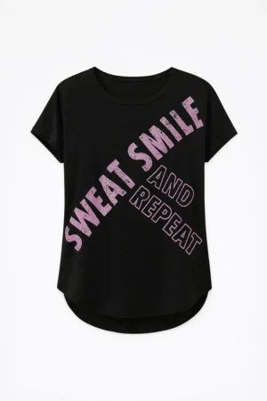 black with pink xl active wear women