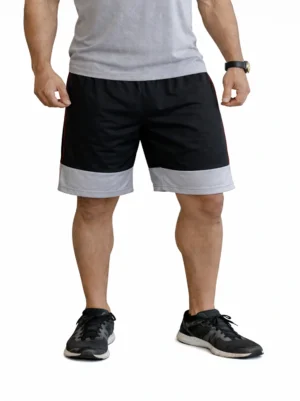 Black and Grey  Shorts medium size