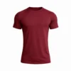 23 Maroon activewear shirt for men