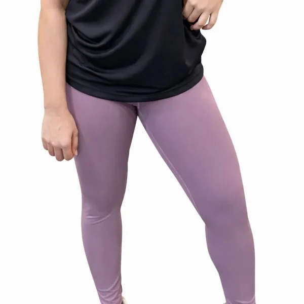 Women’s Training Leggings – Dusty Mauve Pink