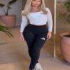 Black Training leggings - view 2