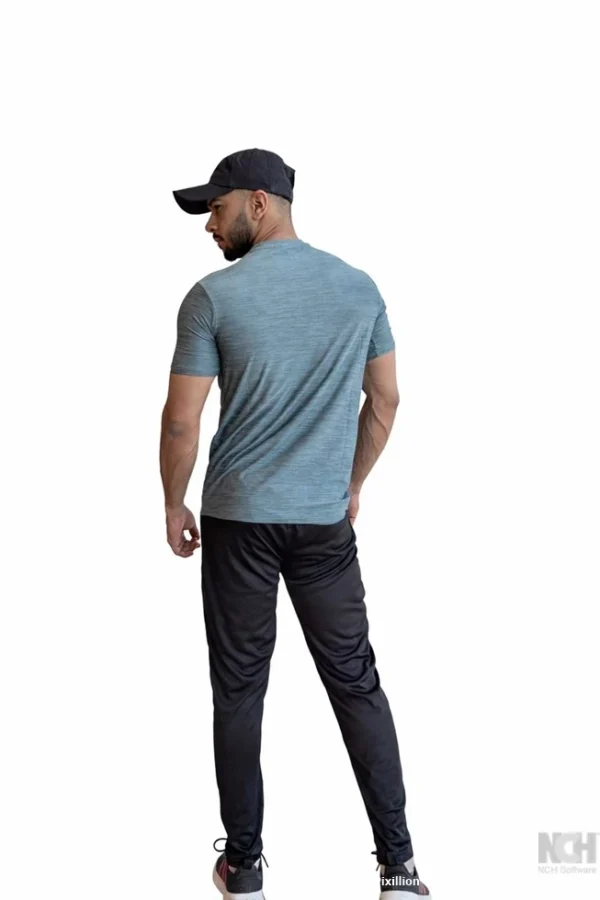 Green Adidas Men Activewear t-shirt Chines Made