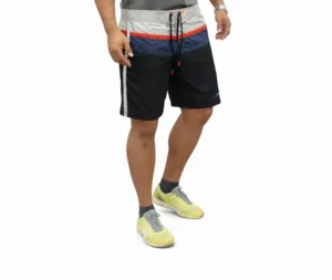 Men Sporty Colour Block Shorts
