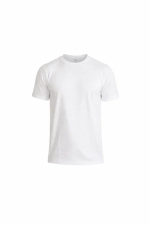 White Men Activewear T shirt