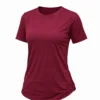 Maroon women Activewear Top