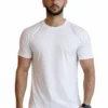 White Men Activewear T shirt