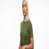 webp38 Women Training Activewear T-shirt OLIVE GREEN