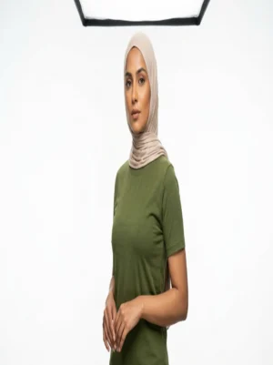 Women Training Activewear T-shirt OLIVE GREEN