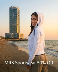 AeroFlex Button-down Blue Activewear Shirt