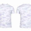 Men’s  White Camo Performance T-Shirt