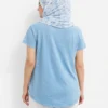 Sky Blue T-Shirt for Ladies Last Piece Special Discount Size Small