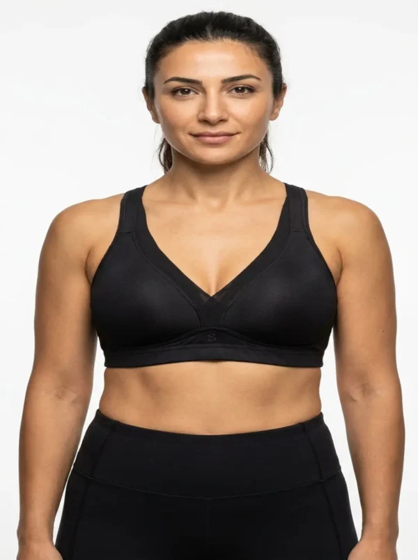 1 FlexCore Mesh Racerback Support Sports Bra Size X-Small