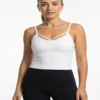 Original Lululemon Ribbed Strappy Back Cropped Sports Bra Extra Small