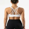 23 Original Lululemon Athletica Free to Be Wild Sports Bra (White) Small