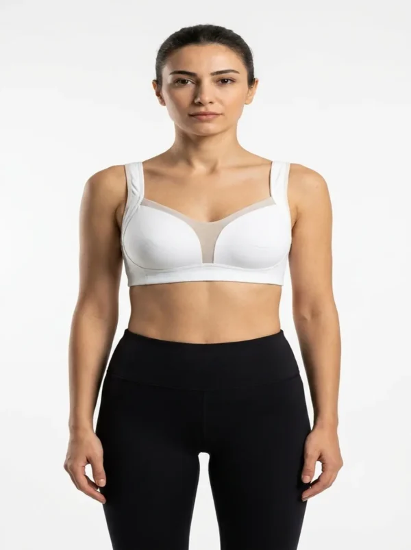 24 Original Lululemon Athletica Free to Be Wild Sports Bra (White) Small