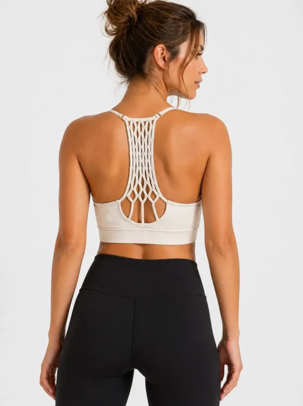 39 Original Lululemon Free to Be Serene™ Bra White Medium