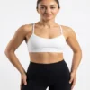 49 Original Lululemon Align Racerback Light Support Sports Bra White Extra Small