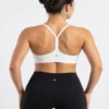 50 Original Lululemon Align Racerback Light Support Sports Bra White Extra Small