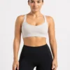 52 Original Lululemon Align™ Multi-Strap Back Light Support Sports Bra – Light Grey Extra Small