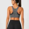 FlexCore Heather Racerback Sports Bra Size X-Small