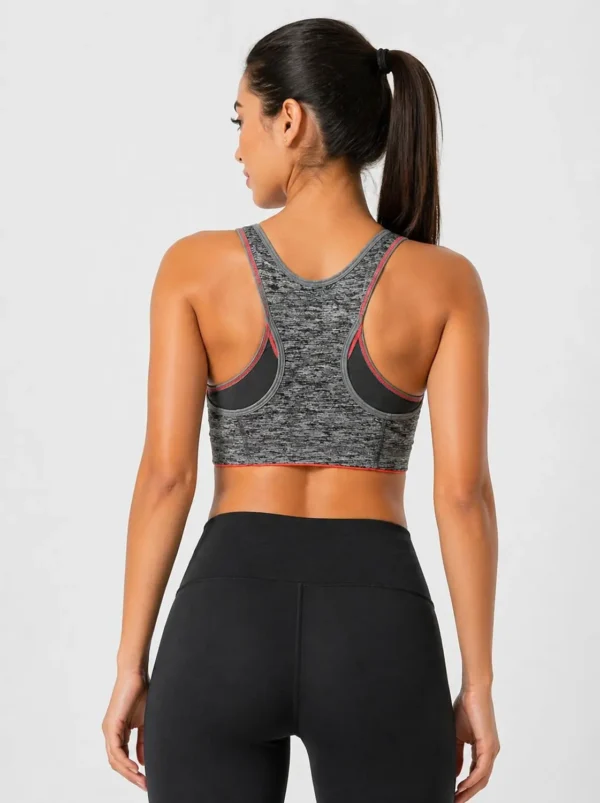 FlexCore Heather Racerback Sports Bra Size X-Small