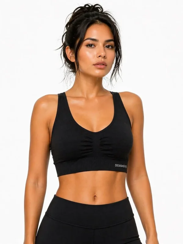 Original Designers Seamless Sculpt Scoop Sports Bra Size Large