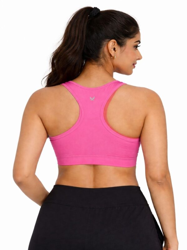 97fc41e2-71e3-4d35-a640-38de895775b6 Original Lorna Jane Racerback Sports Bra Hot Pink Small Size
