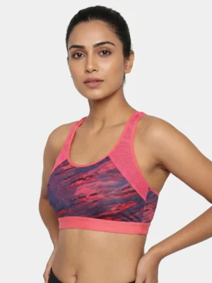 Coral Motion Racerback XSmall Size Sports Bra