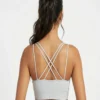 WhatsApp Image 2026-04-21 at 19.12.49 Seamless Ribbed Criss-Cross Back Sports Bra Size Small
