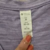 lululamon original slightly damaged Love V-Neck T-Shirt Size Medium