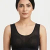 make_a_new_202604211653 Women’s Sheer Mesh Sports Bra (Black, Size Medium Support) 🖤