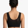 make_a_new_202604211655 Women’s Sheer Mesh Sports Bra (Black, Size Medium Support) 🖤