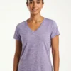 lululamon original slightly damaged Love V-Neck T-Shirt Size Medium