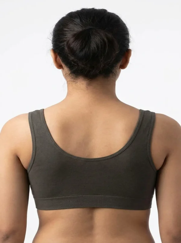 Women’s Seamless V-Neck Wireless Sports Bra Size XSmall - view 2