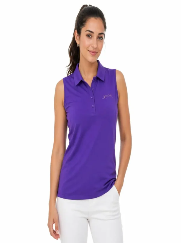 webp 70 Original Under Armour Women’s Sleeveless Performance Polo Shirt Size Medium