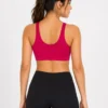 webp 75 Primark Cares Women’s Seamless Sports Bra – Bright Pink | Size Large (UK 14–16)