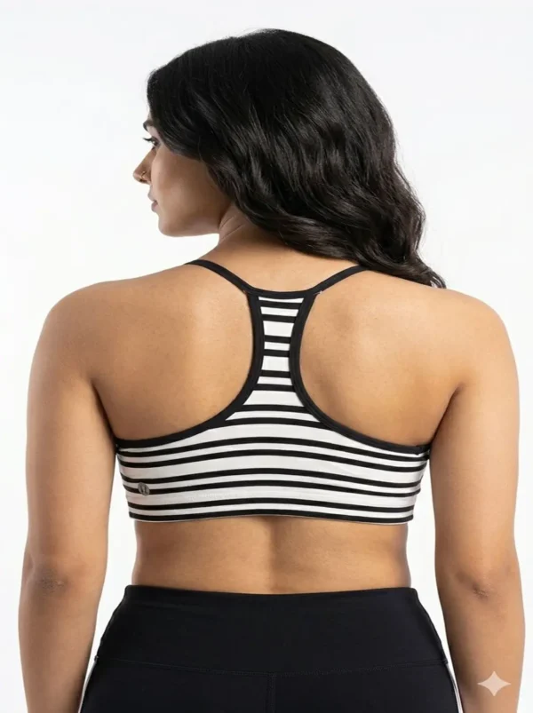 Original Lululemon Striped Serenity Sport Bra Small Size