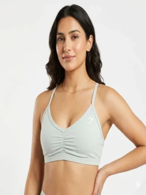 Original Gymshark Ruched Sport Bra Medium Size