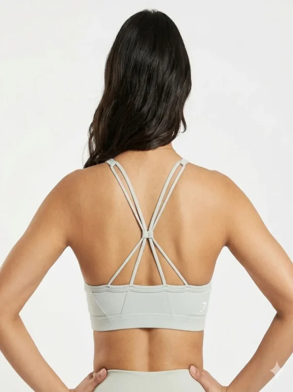 Original Gymshark Ruched Sport Bra Medium Size