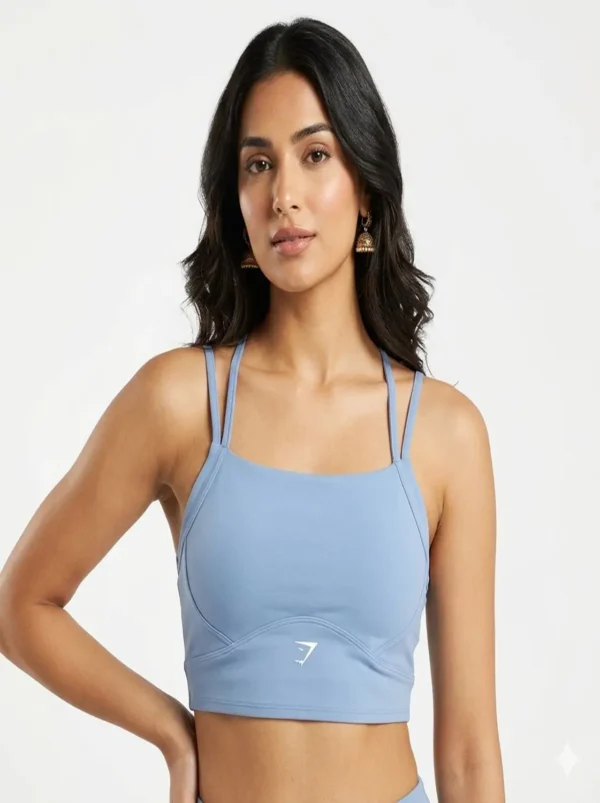 webp14 Original Gymshark Elevate Halter Sports Bra Medium Size