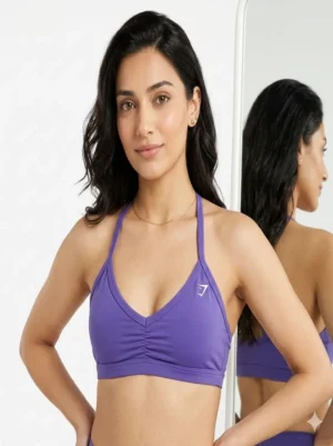 Original Gymshark Ruched Training Sports Bra Medium Size