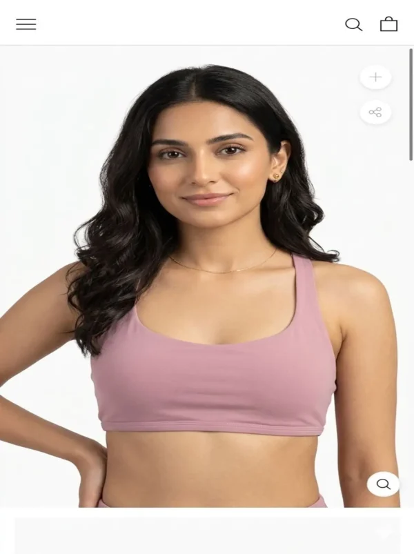 Original Lululemon Dusty Pink Sport Bra Small Size