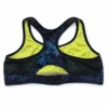 webp25 Midnight Blue Tropical Print Racerback Sports Bra XXS Size