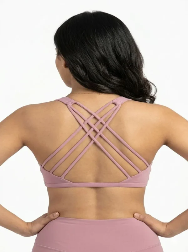 Original Lululemon Dusty Pink Sport Bra Small Size