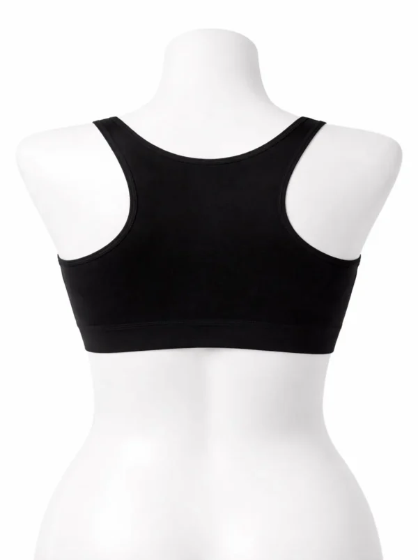 Essential Comfort Black Seamless Sports Bra Size 2X-Small